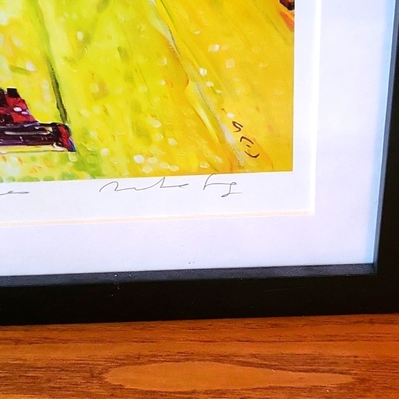 GREAT AMERICAN COMPANIES SIGNED PRINT MICHAEL SAVAGE IVY FUNDS - Picture 4 of 6